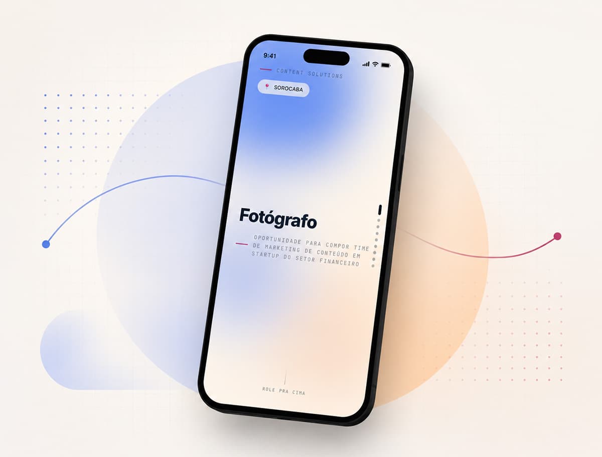 Editor inline — O preview é o produto final.